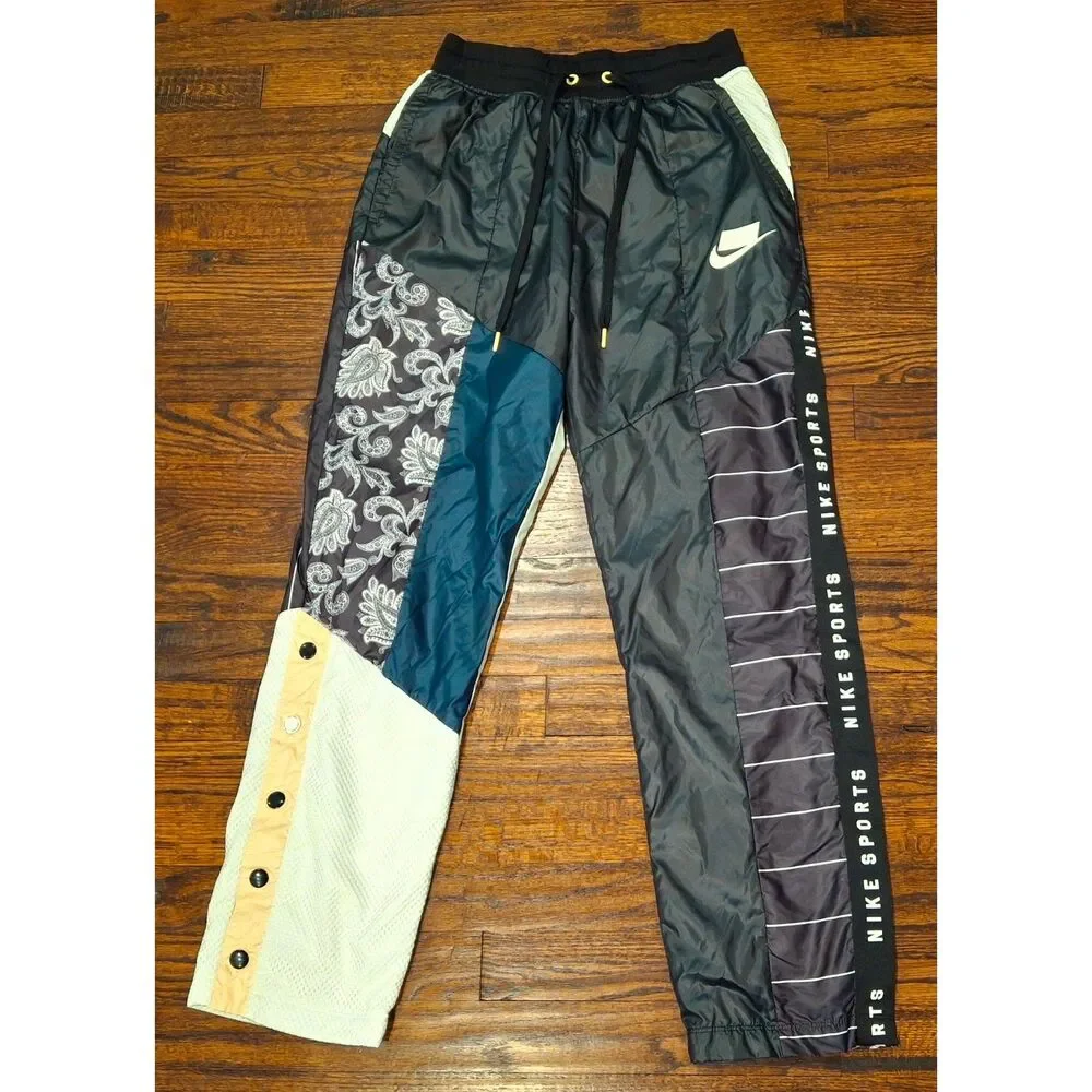 Nike Sportswear Track Athletic Pants NSW Woven Black AR2940-010 Womens Small